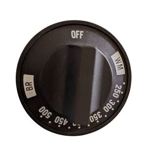 Genuine 74002419 Maytag Magic Chef Range Oven Knob/Thermostat Black Temperature